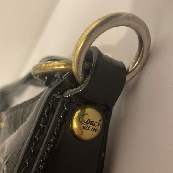 Coach G1076-16014 Kristen hobo blk liquid gloss - Picture 13 of 16